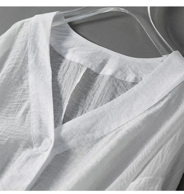 Amara Linen Blouse
