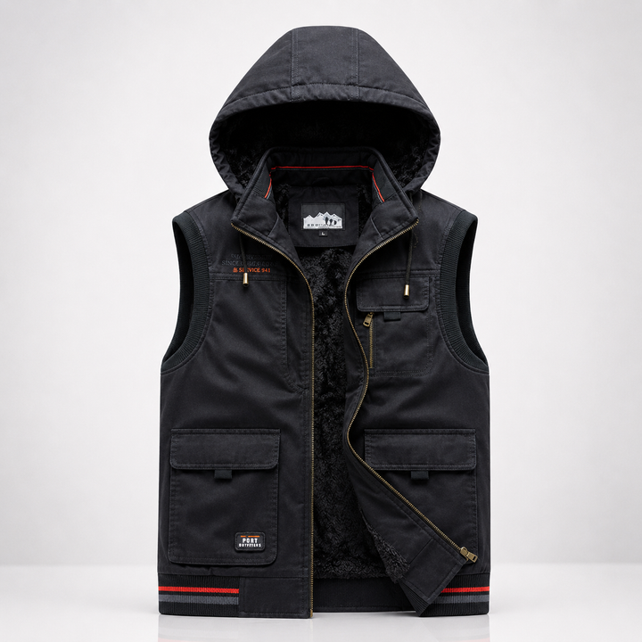 Hudson Fleece-Lined Utility Vest