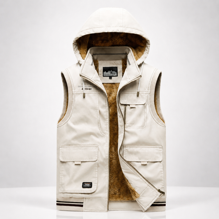 Hudson Fleece-Lined Utility Vest