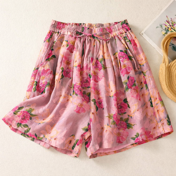 Aurelia Linen Shorts