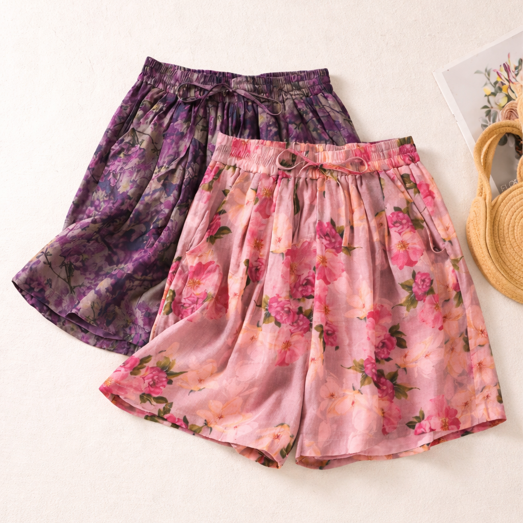 Aurelia Linen Shorts