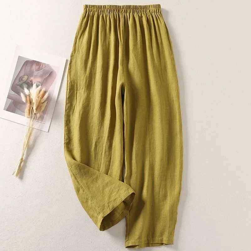 CloudSoft Linen Pants