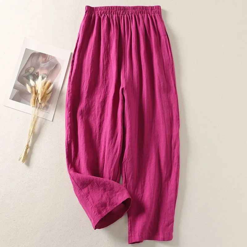CloudSoft Linen Pants