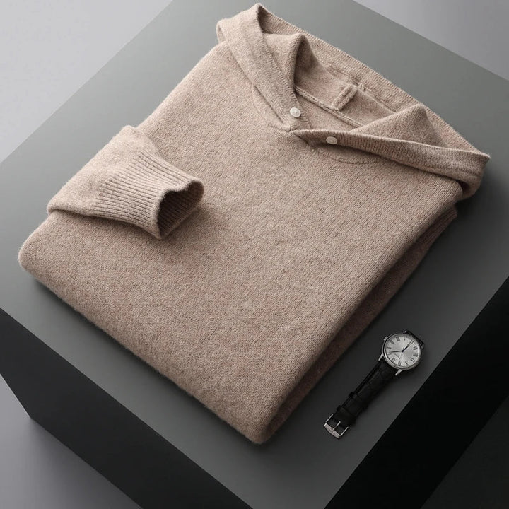Dominic Wool Blend Hoodie