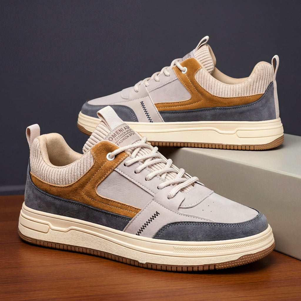 Geoffrey Leather Sneakers
