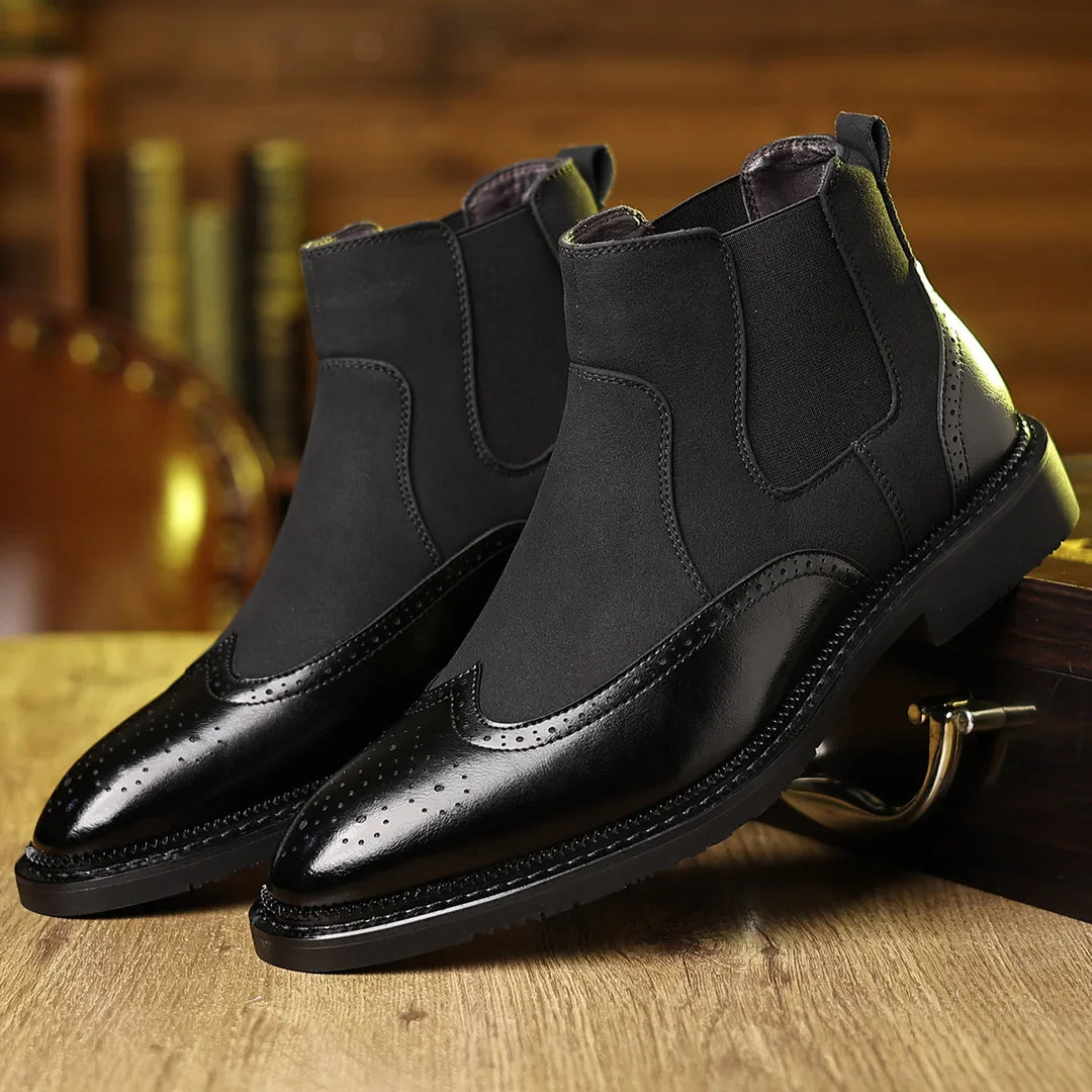 Mason Leather Chelsea Boots