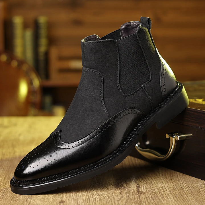 Mason Leather Chelsea Boots