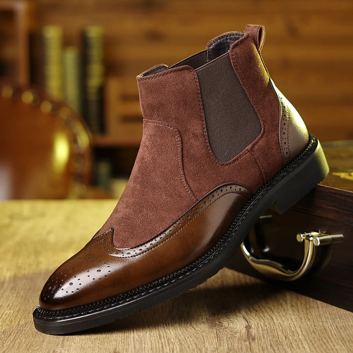 Mason Leather Chelsea Boots