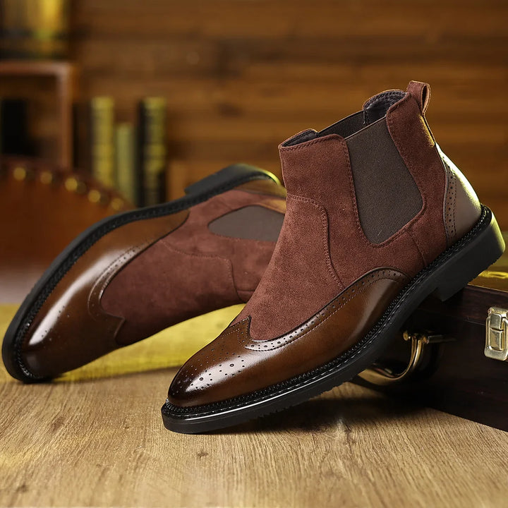Mason Leather Chelsea Boots