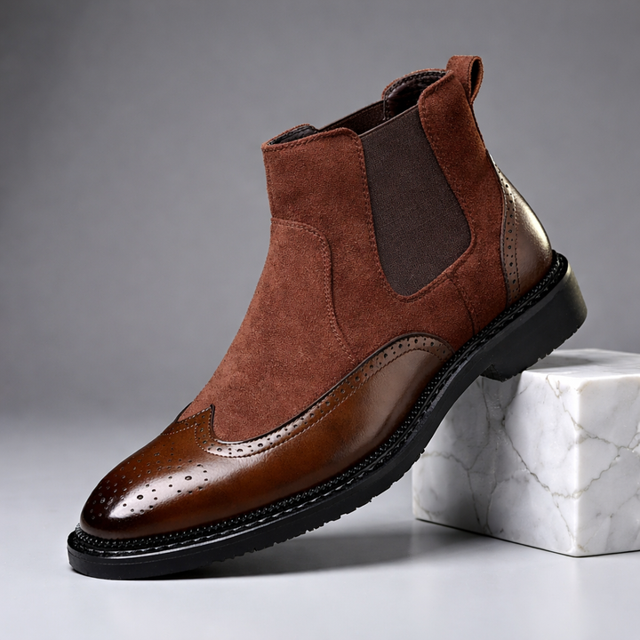 Mason Leather Chelsea Boots