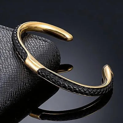 Maverick Leather Cuff Bracelet