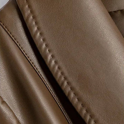 Monaco Leather Blazer