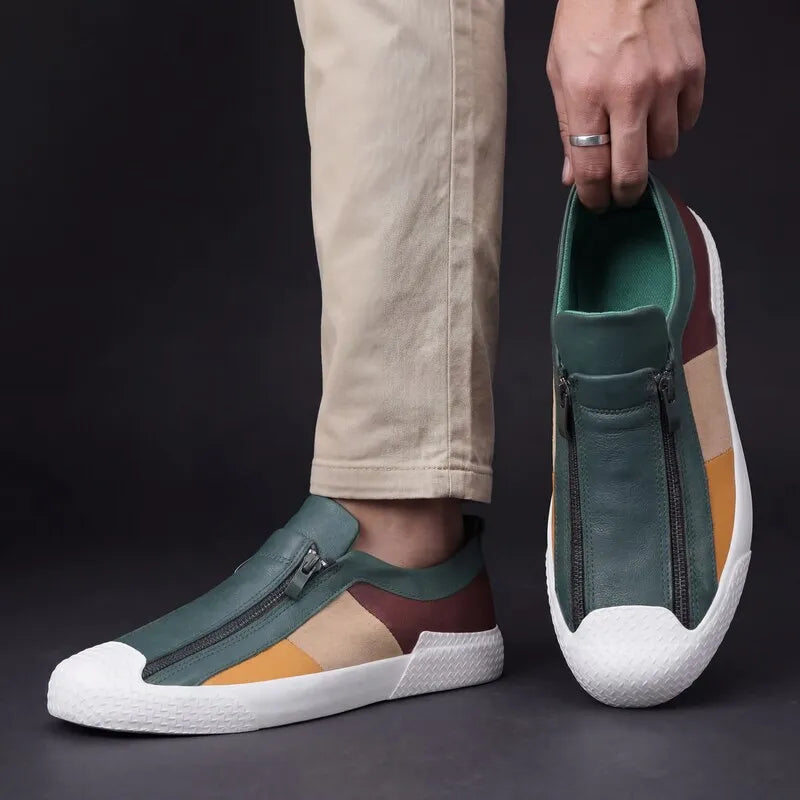 Monte Claude Leather Sneakers