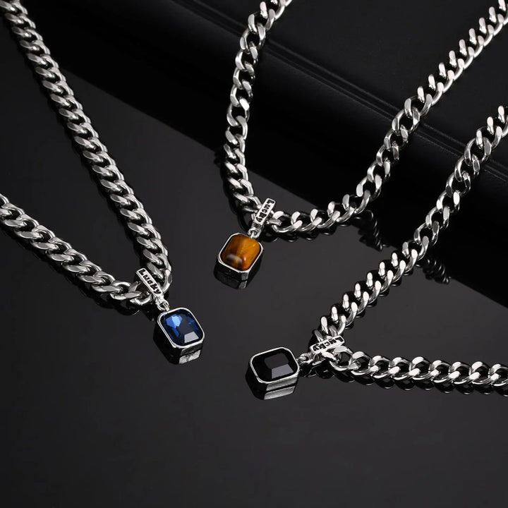 Onyx Gemstone Necklace