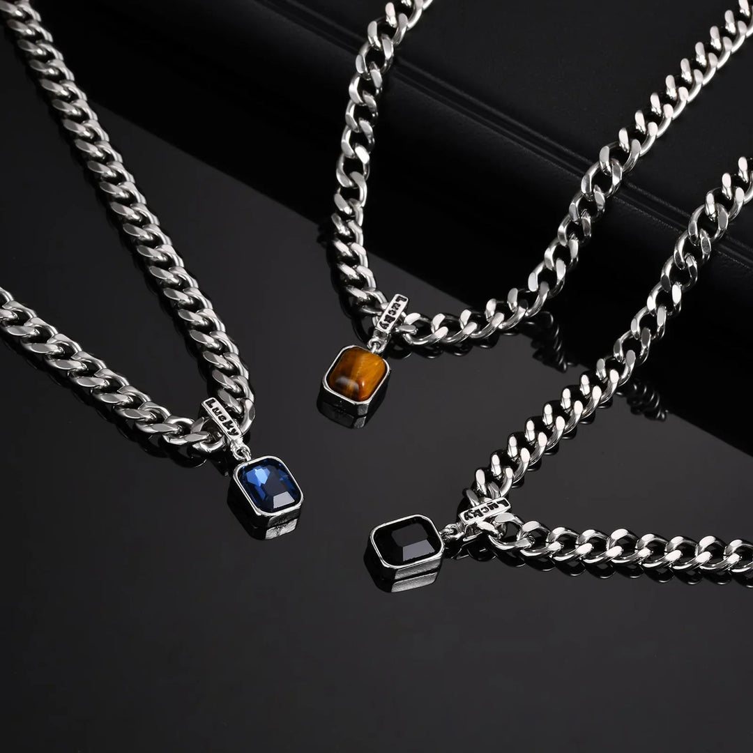 Onyx Gemstone Necklace