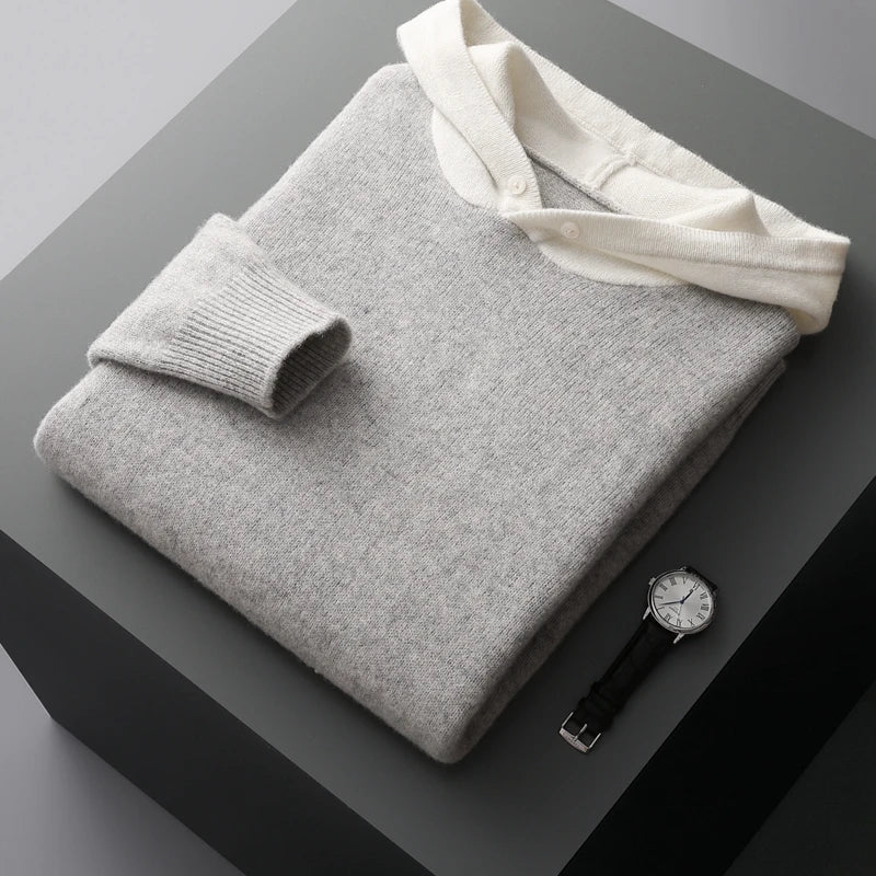 Wool Blend Hoodie