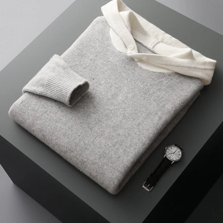 Wool Blend Hoodie