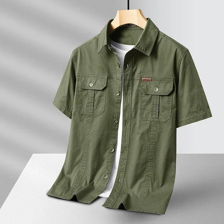 Hudson Half Sleeve Cotton Over Shirt