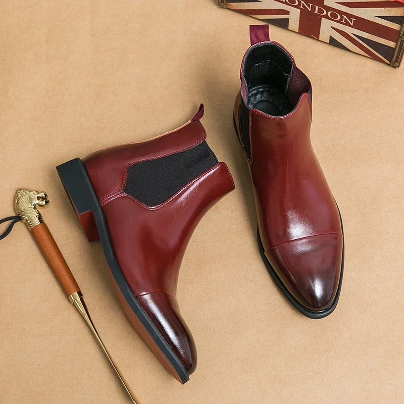 Montclair Chelsea Leather Boots