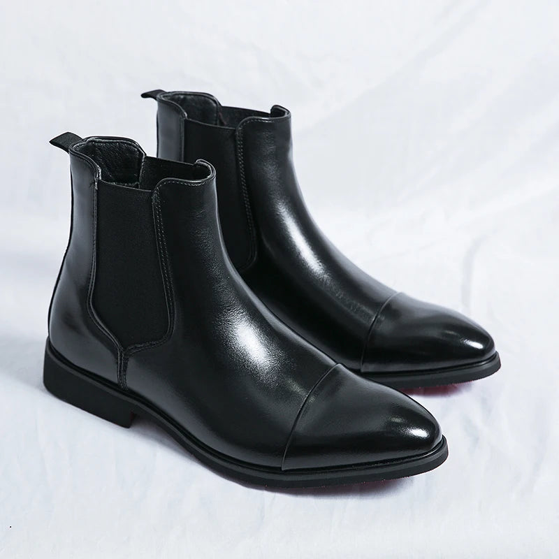 Montclair Chelsea Leather Boots