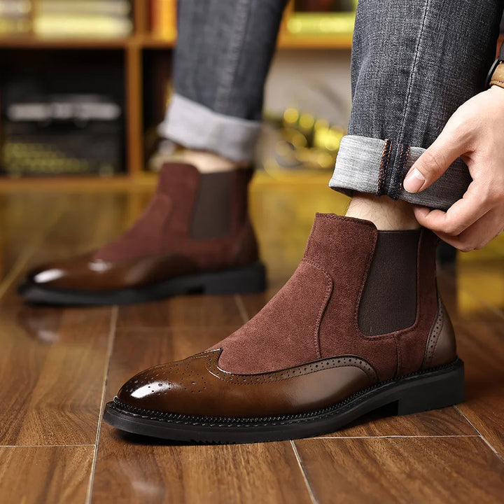 Brooklyn leather Chelsea Boots