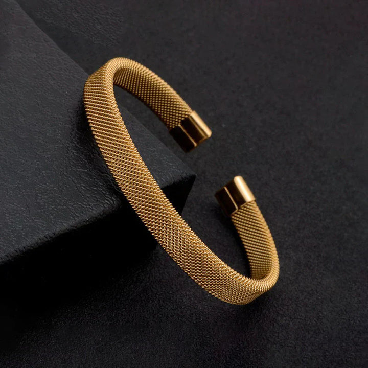 Solis Silver Cuff Bracelet