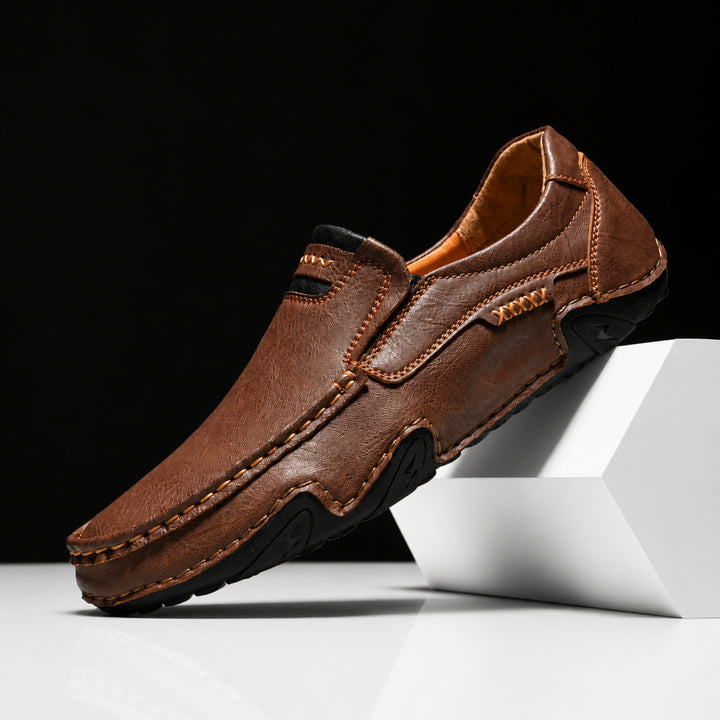 Stefano Genuine Leather Loafers