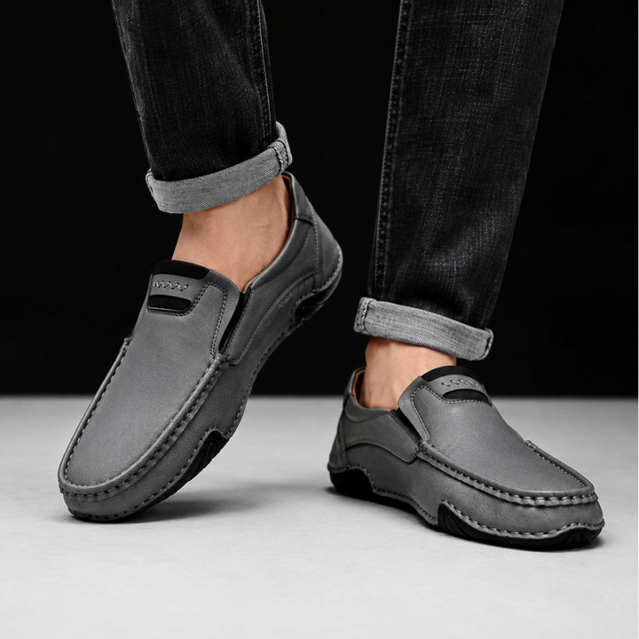 Stefano Genuine Leather Loafers