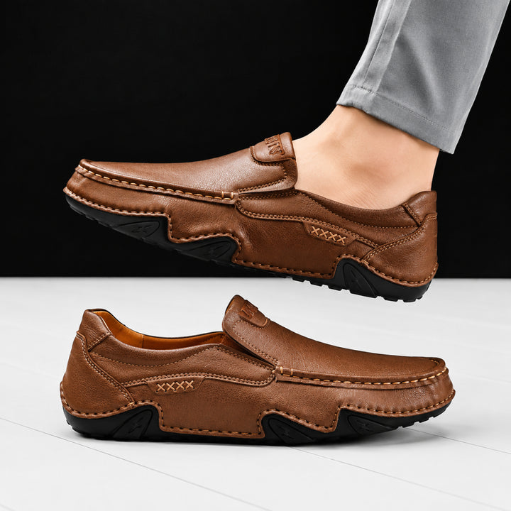 Stefano Genuine Leather Loafers