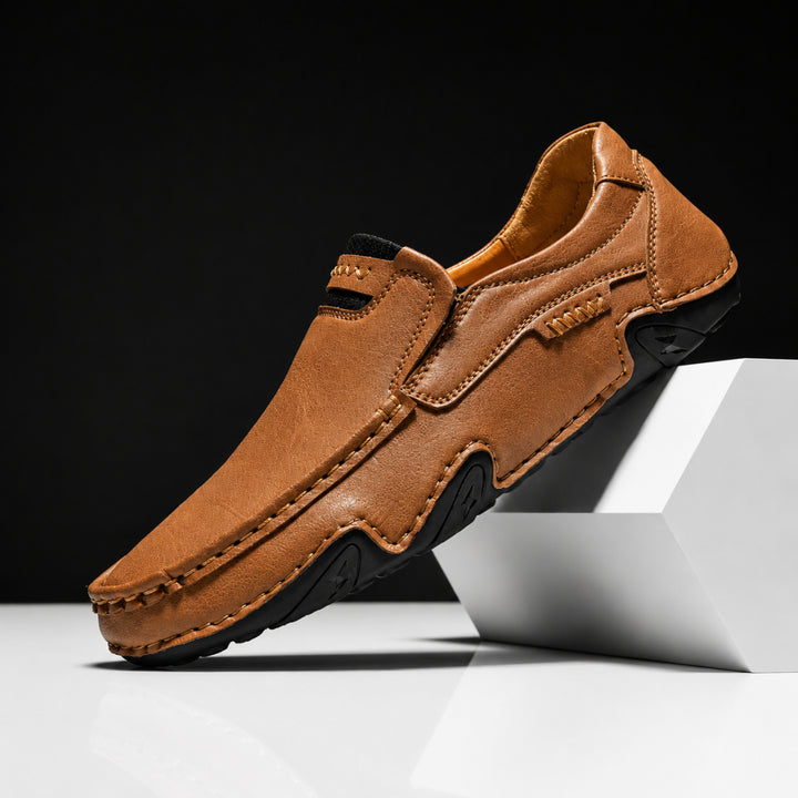 Stefano Genuine Leather Loafers
