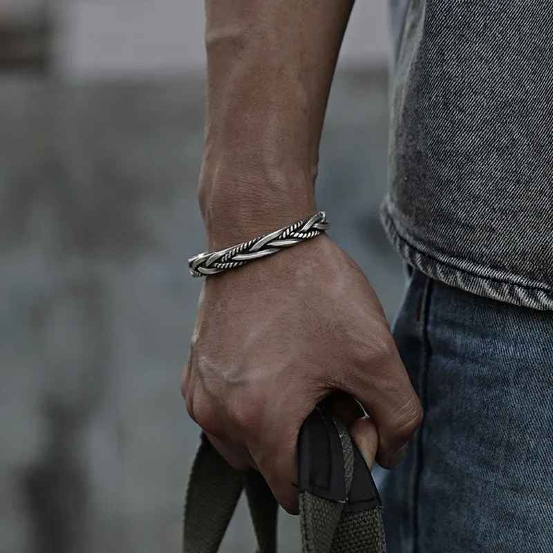 Toren Silver Cuff Bracelet