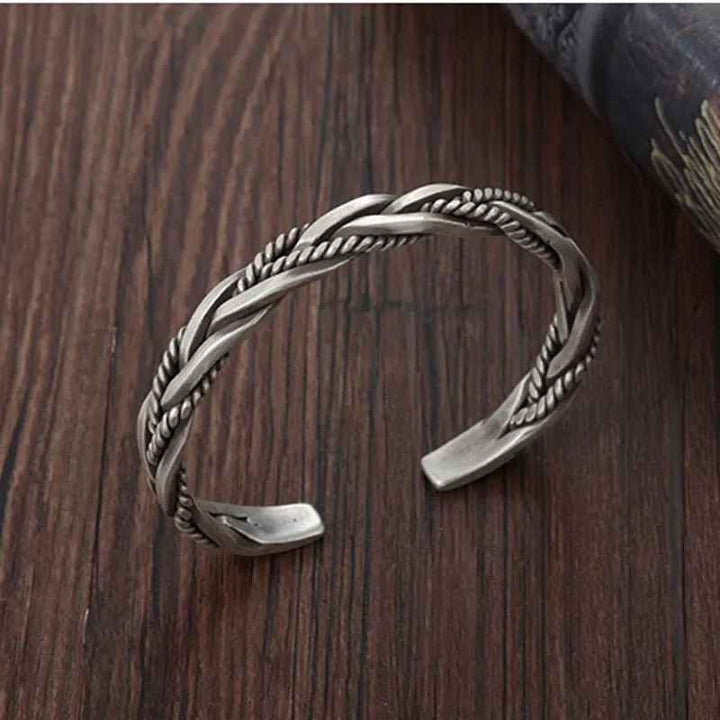 Toren Silver Cuff Bracelet