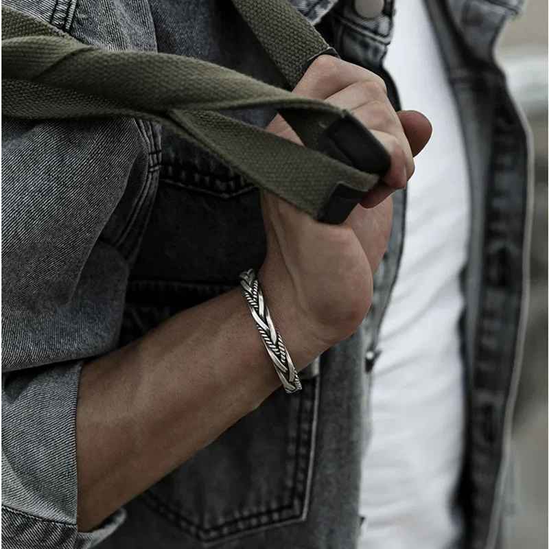 Toren Silver Cuff Bracelet