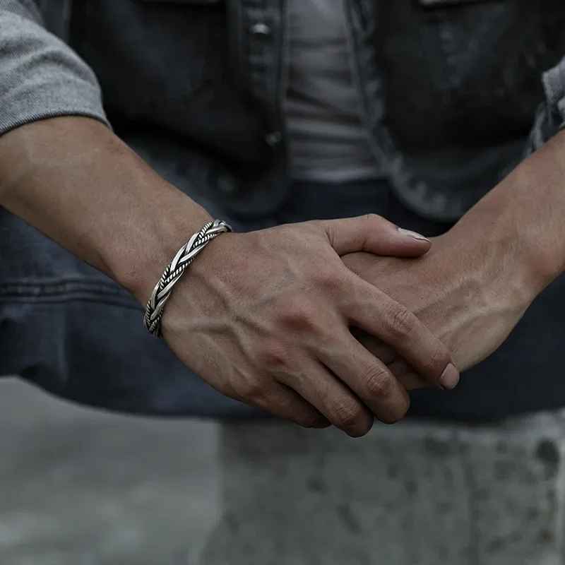 Toren Silver Cuff Bracelet