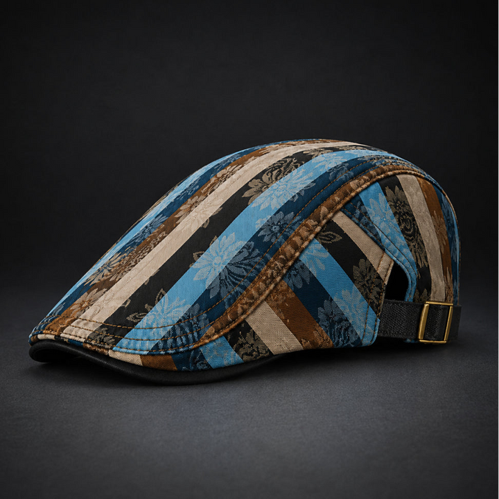 Weston Patchwork Flat Cap