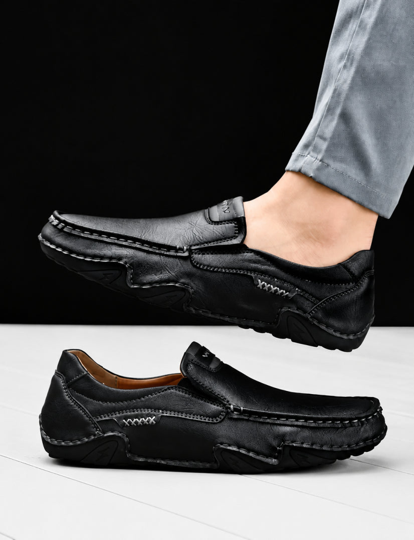 Stefano Genuine Leather Loafers