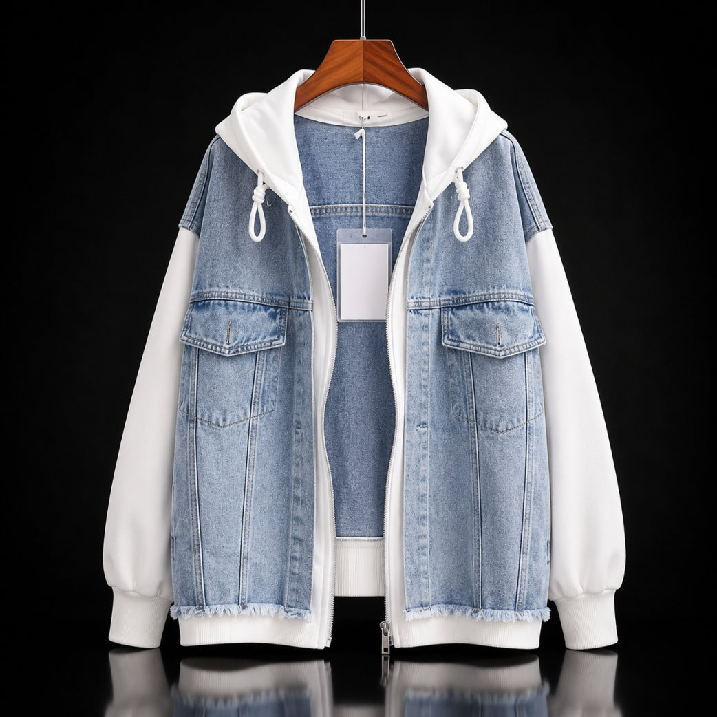 Gianni Denim Hoodie Jacket