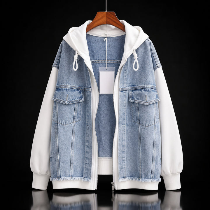 Gianni Denim Hoodie Jacket