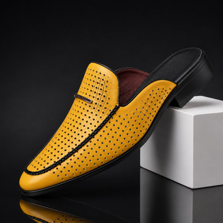 Weston Perforated Leather Loafers