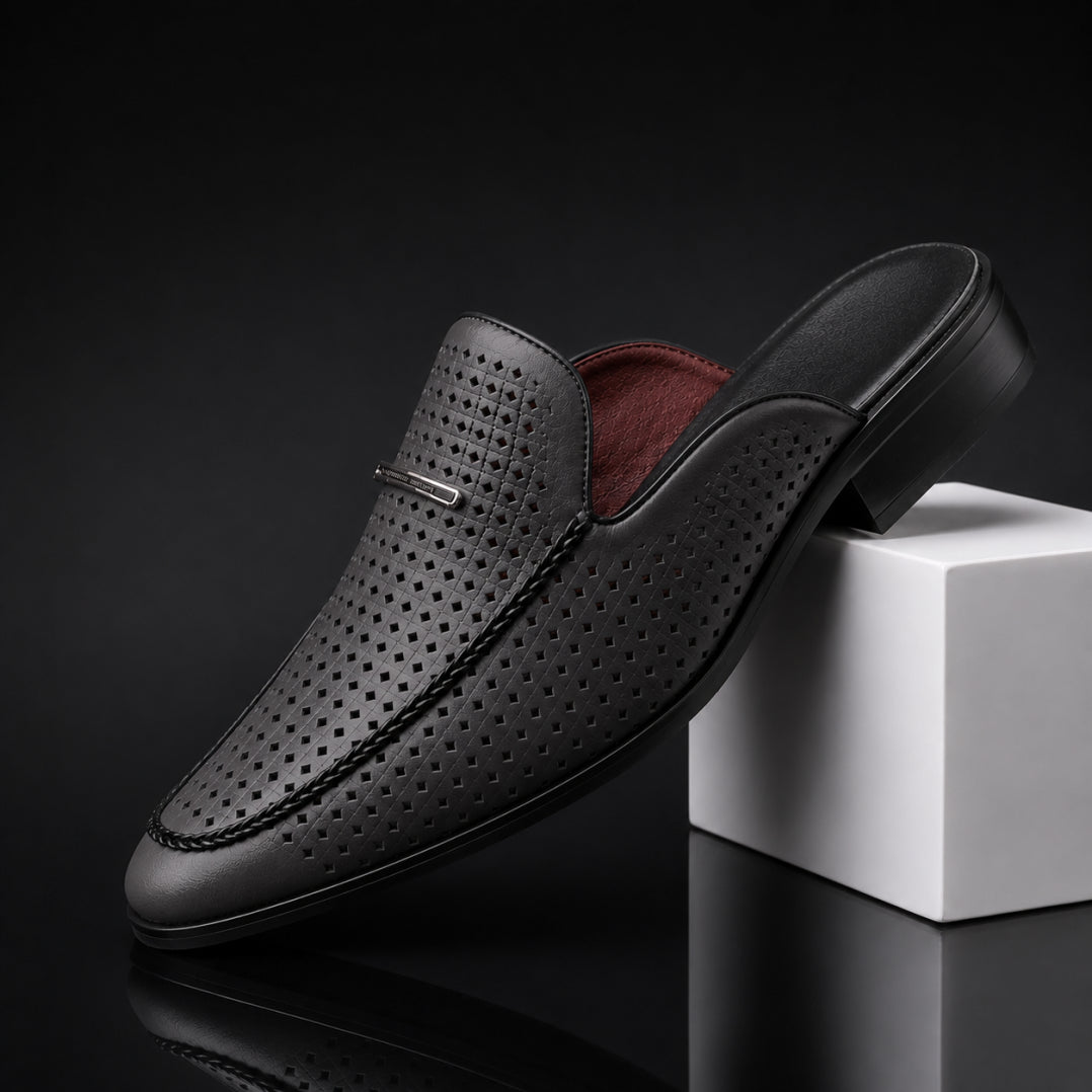 Weston Perforated Leather Loafers