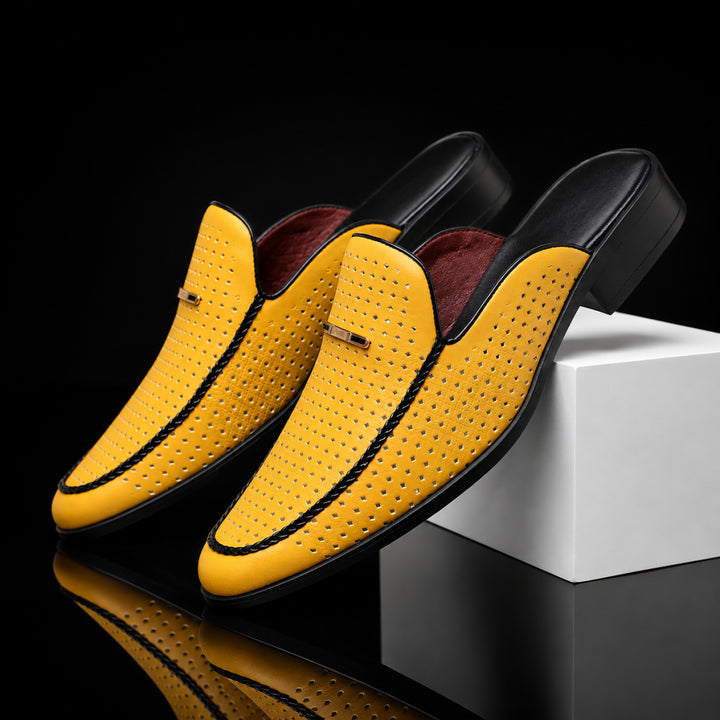 Weston Perforated Leather Loafers