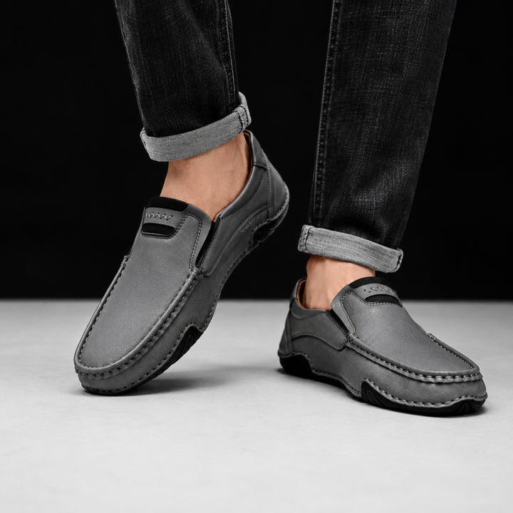 Stefano Genuine Leather Loafers