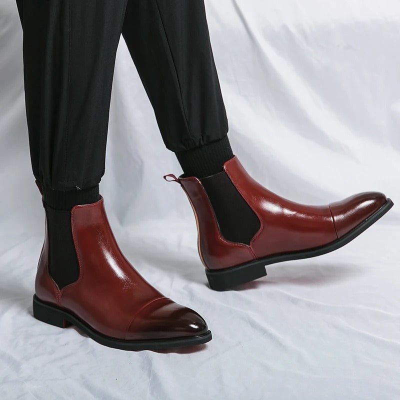 Montclair Chelsea Leather Boots