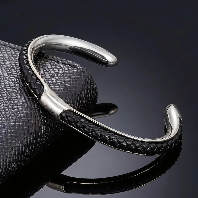 Maverick Leather Cuff Bracelet