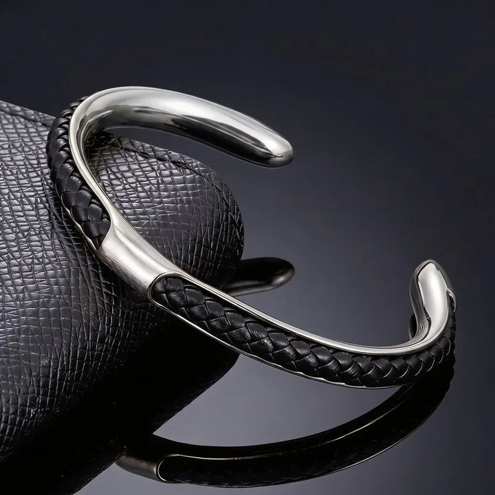 Maverick Leather Cuff Bracelet