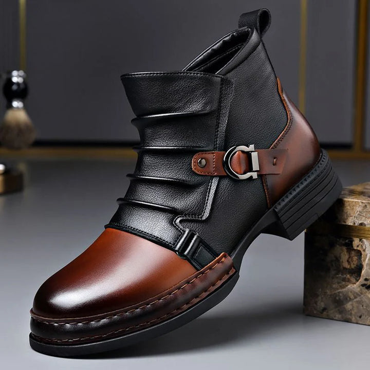 Mason Leather Ankle Boots